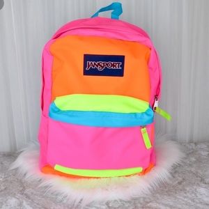 Neon Jansport Backpack